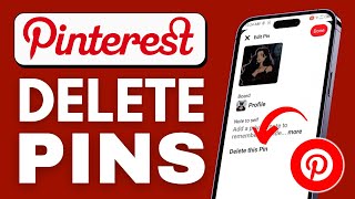 How to Delete Pins on Pinterest Easy Steps [upl. by Rory104]