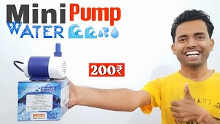 Best Mini Water Pump for Aquarium Use  Khaitan Water Pump Unboxing amp Review  Small Size Water Pump [upl. by Jolenta]