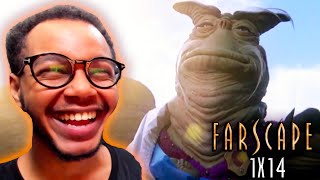 RYGEL IS A GOD  Farscape Season 1 Episode 14 quotJeremiah Crichtonquot REACTION [upl. by Ailema]