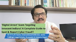 Digital Arrest Scam Targeting Innocent Indians A Complete Guide to Spot amp Report Cyber Fraud [upl. by Latnahc610]