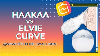 Elvie Curve VS Haakaa [upl. by Hagen566]