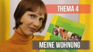 Thema 4 quotMeine Wohnungquot Deutsch für Anfänger Niveau A1 [upl. by Luar]