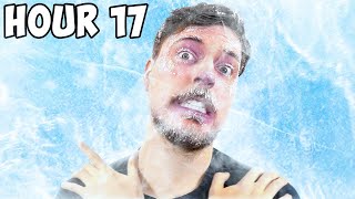 I Survived 24 Hours Straight In Ice [upl. by Nanaj]