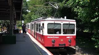 20240629  Budapesti fogaskerekű vasút  Budapest cog railway [upl. by Sandberg]