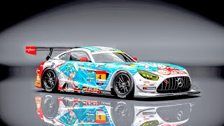 Gran Turismo 7  MercedesAMG GT3 Good Smile Racing 4 Super GT  Susuka Circuit [upl. by Akena]