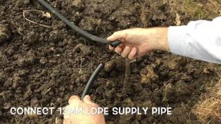 Irrigating Potatoes with Porous Pipe Lite [upl. by Buyse]