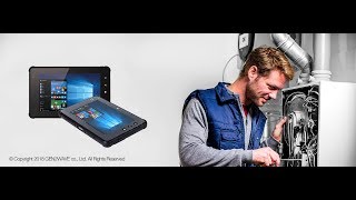 Product Introduction  Rugged 7inch Windows Tablet RP70 [upl. by Atika13]