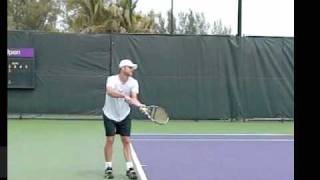 Andy Roddick Serve Slow Motion [upl. by Nyllek]