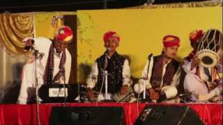 Pete Lockett with 24 Rajasthani Folk musicians live in India 2011 [upl. by Leirbag802]