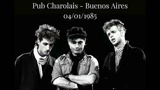 Soda Stereo  Pub Charolais 04011985 [upl. by Cimah]