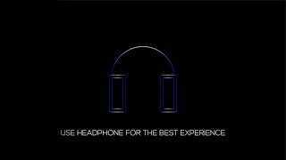 Cinematic gradient intro quotuse headphone for better experiencequot animation with new design [upl. by Phineas91]