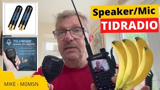 TIDRadio New SpeakerMic and Antennas A very Short Video [upl. by Roshelle]