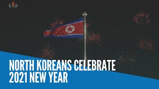 North Koreans celebrate 2021 New Year [upl. by Aiz70]