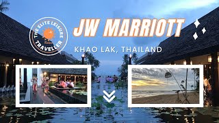 JW Marriott Resort amp Spa Khao Lak 2023  5 Hotel Review for a family vacay duplex suite [upl. by Cornish]