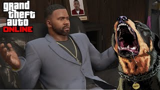 Franklin brags about Chops bodycount Missable Dialogue GTA Online the Contract [upl. by Notluf]