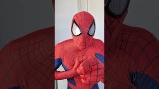 I CANNOT SWIM😂 spiderman funny marvel trending comedy viral shorts roblox school [upl. by Alleuqram789]