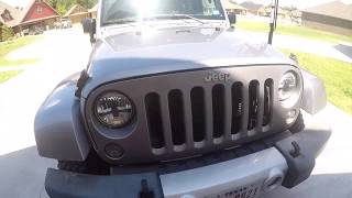 Quadratec Fog Light Installation and demo [upl. by Bluefield]