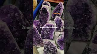 Natural Citrine and Amethyst Geode Cluster stonebeads gemstone jewelry crystalstone [upl. by Nosa182]