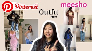 I bought Pinterest clothes from meesho🌷💗✨ meesho haul  honest reviews smash or trash 🩷🗑️ [upl. by Carpenter946]