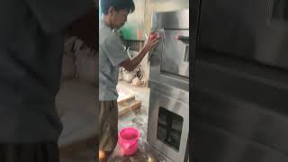 Proses kirim oven deck gas isi 2 tray amp proofer isi 10 tray getra tipe RFL12SS10FJ tujuan yogya [upl. by Enitsua736]