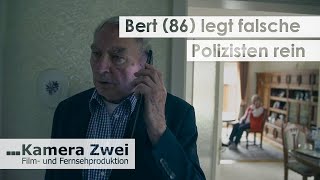 Bert 86 legt Trickbetrüger rein – Echter Polizist legt falsche Polizisten rein [upl. by Sisak]