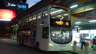 Tower Transit Bus Service 41 SG5017H Hyperlapse [upl. by Clary]