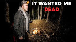 The Night I NEARLY DIED while Camping ALONE in the HAUNTED WOODS  IT WAS AFTER ME [upl. by Peters]