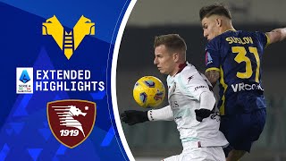 Hellas Verona vs Salernitana Extended Highlights  Serie A  CBS Sports Golazo [upl. by Eissoj]