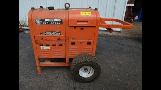 Bull Dog Industrial 9000TB Gas Generator Set [upl. by Ahtnamys]