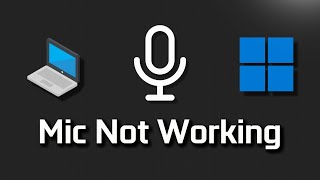 Mic Not Working in Windows 1110 35mm Jack Mic No Audio Sound Detected Best Solution [upl. by Fridlund404]