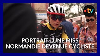 Une miss Normandie devenue cycliste [upl. by Ahsinad]