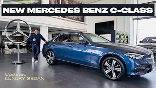 New Mercedes Benz C Class Walkaround  In English  C200 Interior  Auto Quest [upl. by Florentia]