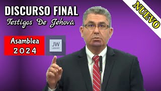 DISCURSO JW POR REPRESENTANTE DE LA SUCURSAL TESTIGOS DE JEHOVÁ ASAMBLEA REGIONAL 2024 JWORG [upl. by Knarf]