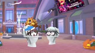 Snowdust And Keropi becoming Skibidi Toilet in Roblox Gacha Online Short Video [upl. by Cirded]