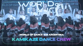 KAMIKAZE DANCE CREW  FrontRow  Team Division  World of Dance Argentina 2023  WODARG23 [upl. by Llerrem]