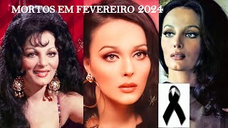 Famosos Falecidos em Fevereiro de 2024 [upl. by Lyndsay]