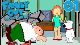 O COMEÇO  01 FAMILY GUY GAME  LEGENDADO psp [upl. by Sokin]