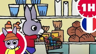 🛒Trotro fait les courses🛒  Dessin animé pour Bébé [upl. by Ecinej]