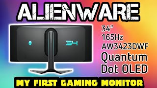 Alienware AW3423DWF Review A Game Changer in Gaming Monitors [upl. by Ahsemrac]