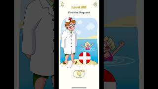 Dop2 level 658 find the life guard  help the drowning girl  gaming dop2 solve [upl. by Auhsej]