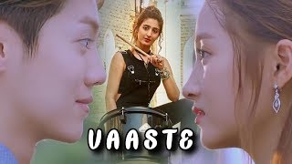 Vaaste Song Dhvani Bhanushali  Nikhil D  Korean Mix  Sweet Combat  Best Love Story [upl. by Ayikan]