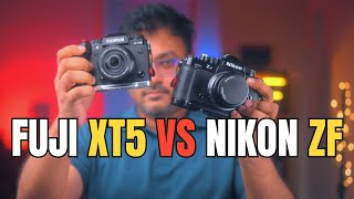 Fujifilm XT5 vs Nikon Zf Who wins [upl. by Malek920]