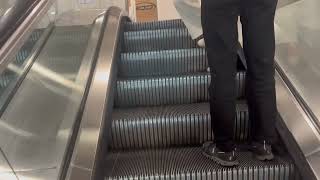 Montgomery West Mezzanine Escalators at Denver International Airport Concourse A  Denver CO [upl. by Behre779]