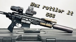 SIG SAUER MCX RATTLER LT 775  First rounds [upl. by Airasor769]