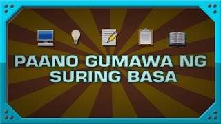 Paano Gumawa ng Suring Basa  HyperGab [upl. by Kciwdahc]