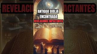 ANTIGUA BIBLIA ENCONTRADA EN TURQUÍA REVELA UN SECRETO ATERRADOR 😱 shorts curiosidades biblia [upl. by Coleville528]