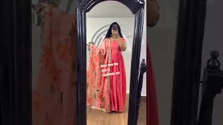 hand work heavy embroidery Dupatta with gown [upl. by Therine]