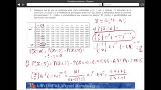 Unidad 3 Binomial Ejercicio 1 umh2072 201314 [upl. by Drake]