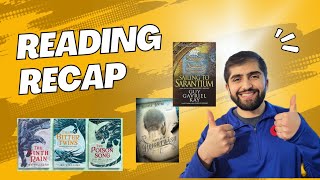 Reading Recap  Fantasy Indie Historical Fiction [upl. by Asiuol]