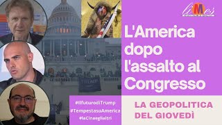 LAmerica dopo lassalto al Congresso [upl. by Aipotu]